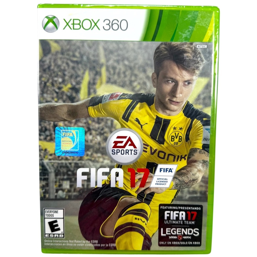 EA Sports FIFA 17 Video Game Xbox 360 NTSC New Sealed Soccer Sports Simulation